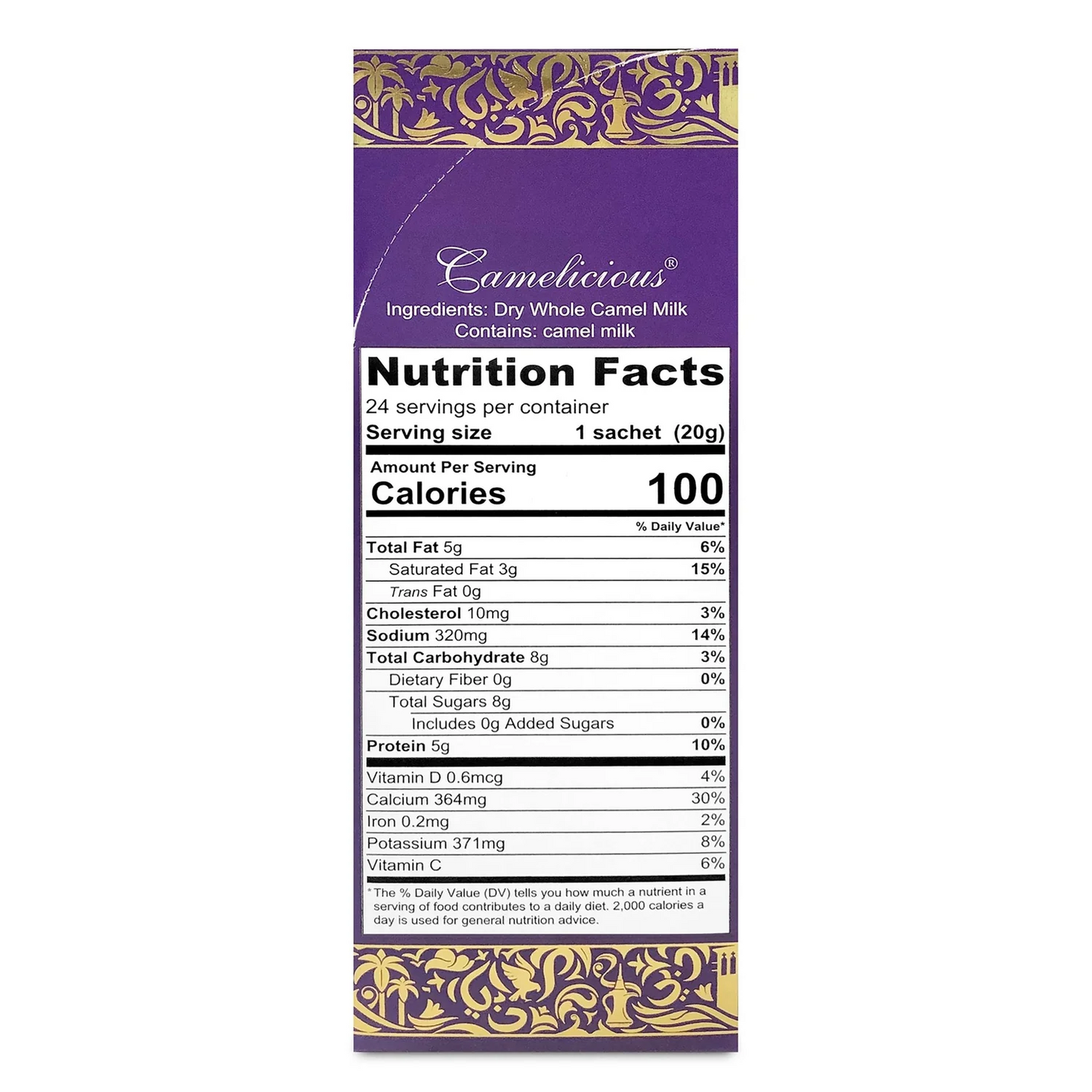 1 Camelicious Camel Milk Powder 500G
