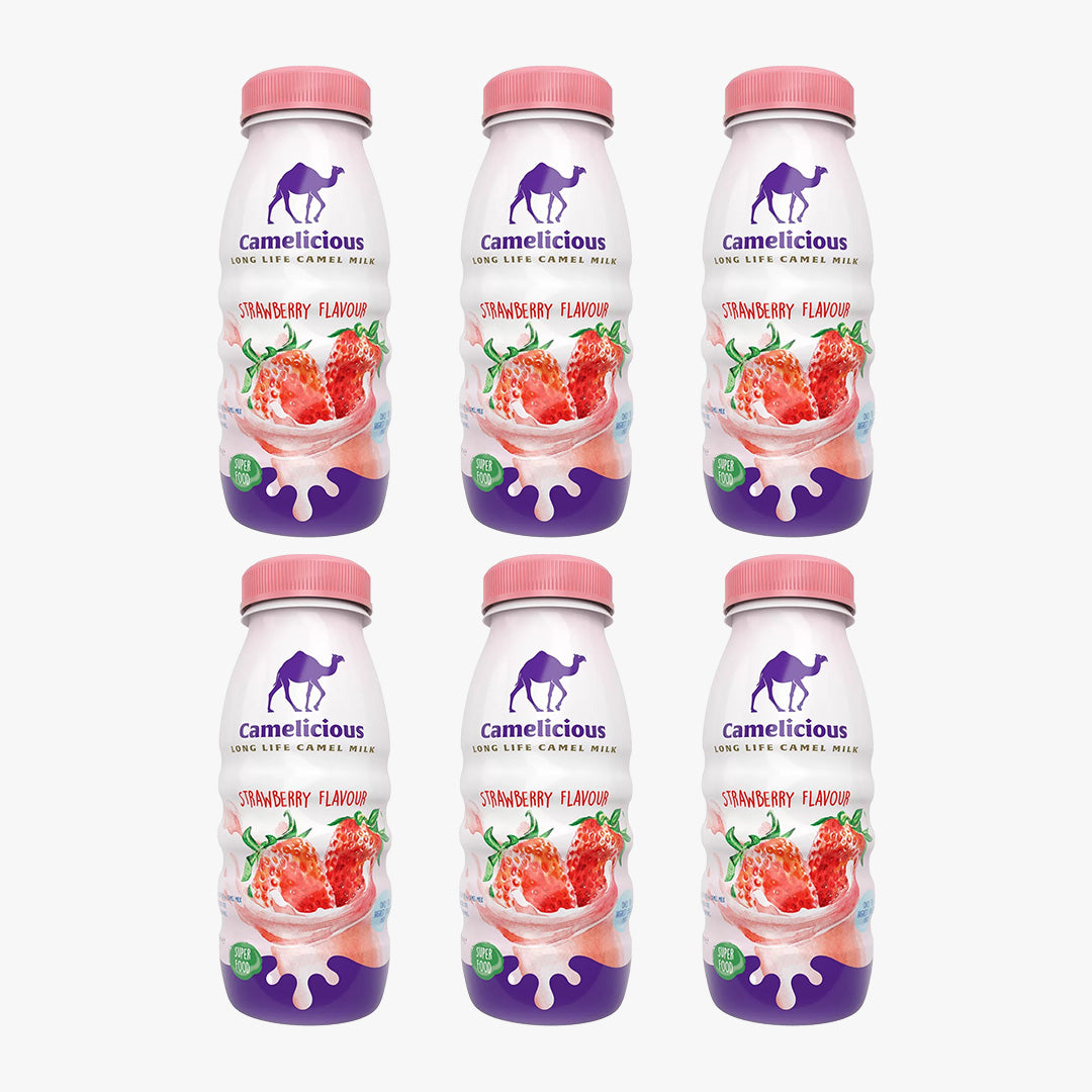 Camelicious Strawberry Flavour (6 × 210ml)