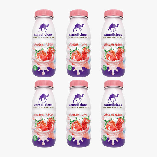 Camelicious Strawberry Flavour (6 × 210ml)
